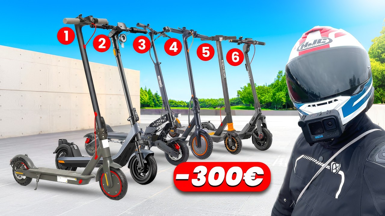 LE GUIDE D'ACHAT 2026 DES MEILLEURES TROTTINETTES ÉLECTRIQUES PAS CHÈRES