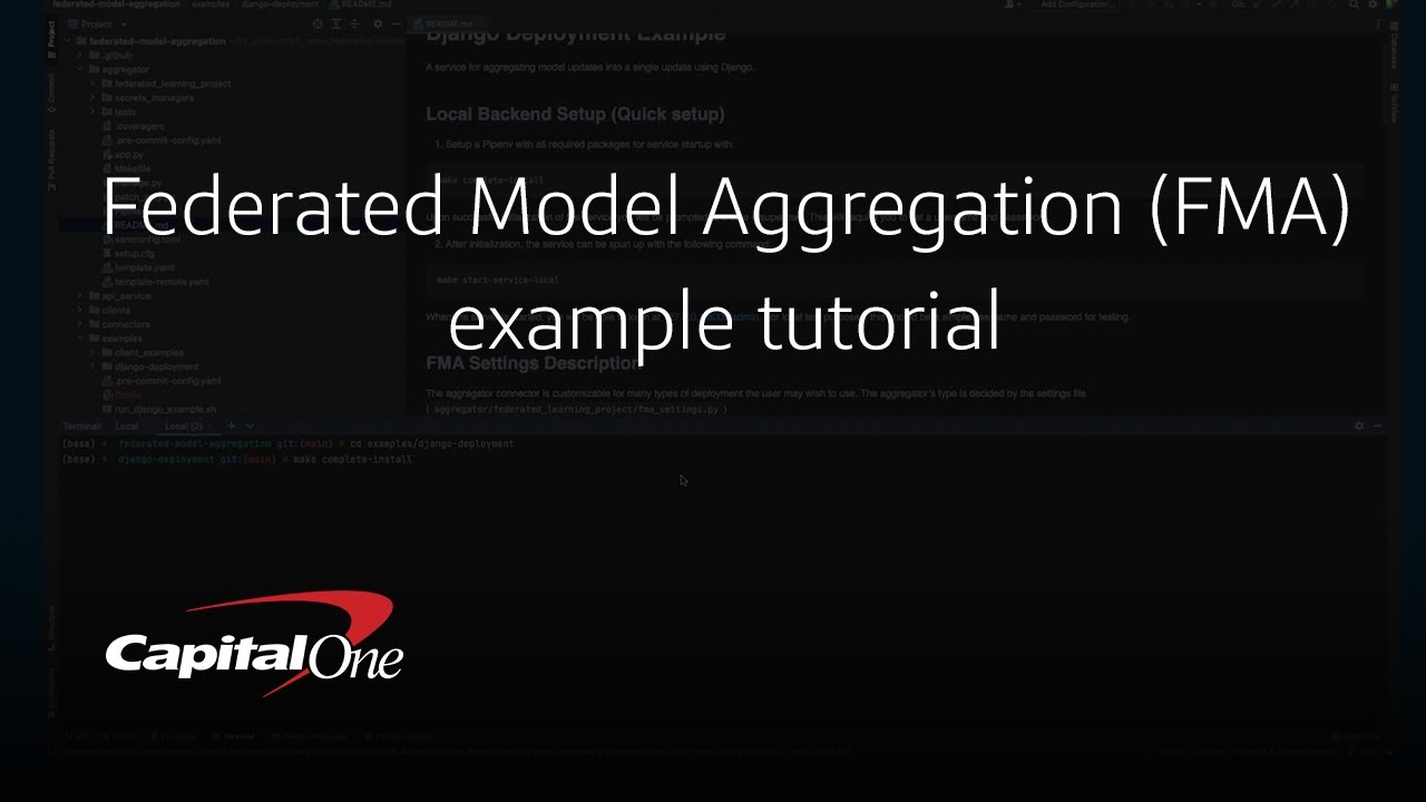 Federated Model Aggregation (FMA) Tutorial | Capital One