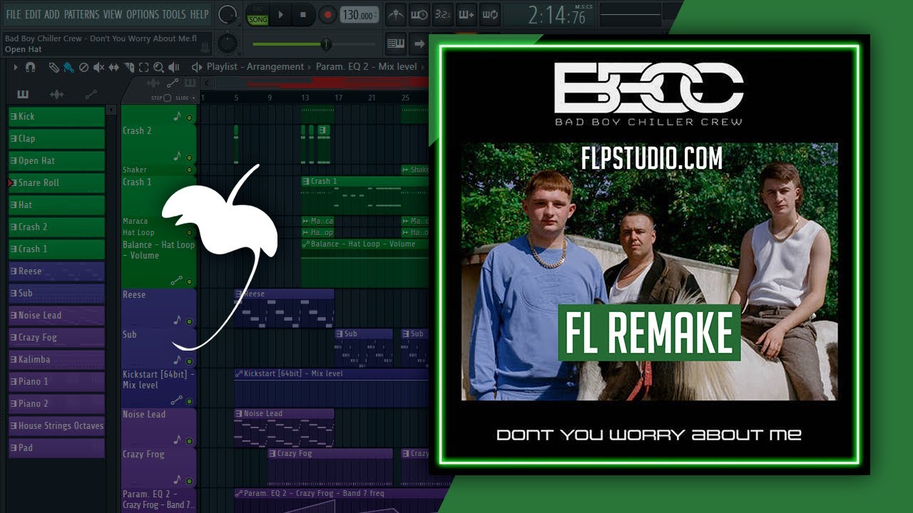 Bad Boy Chiller Crew - Don't You Worry About (FL Studio Template)