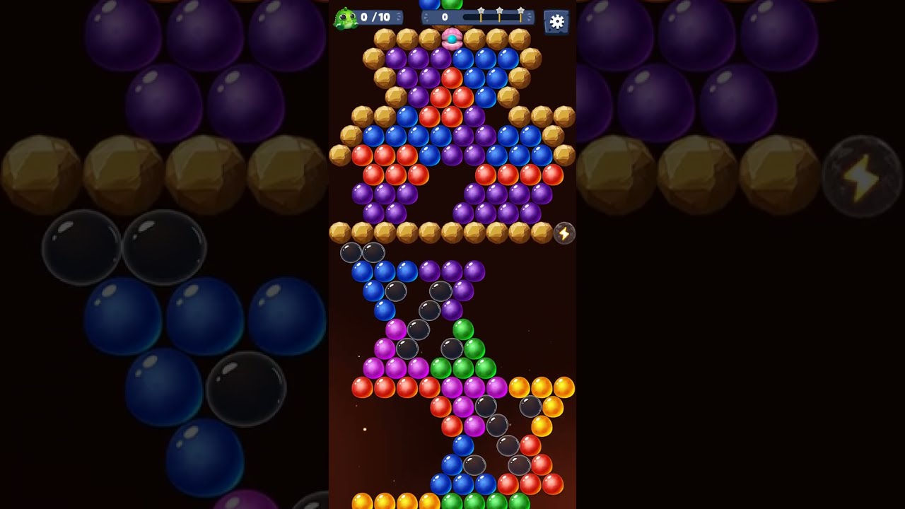 Primitive bubble shooter Game de bolinhas c