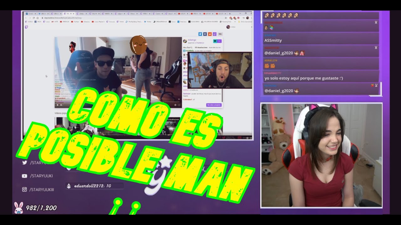 miren el traseraso chat, Staryuuki  reacciona a clips 2.0