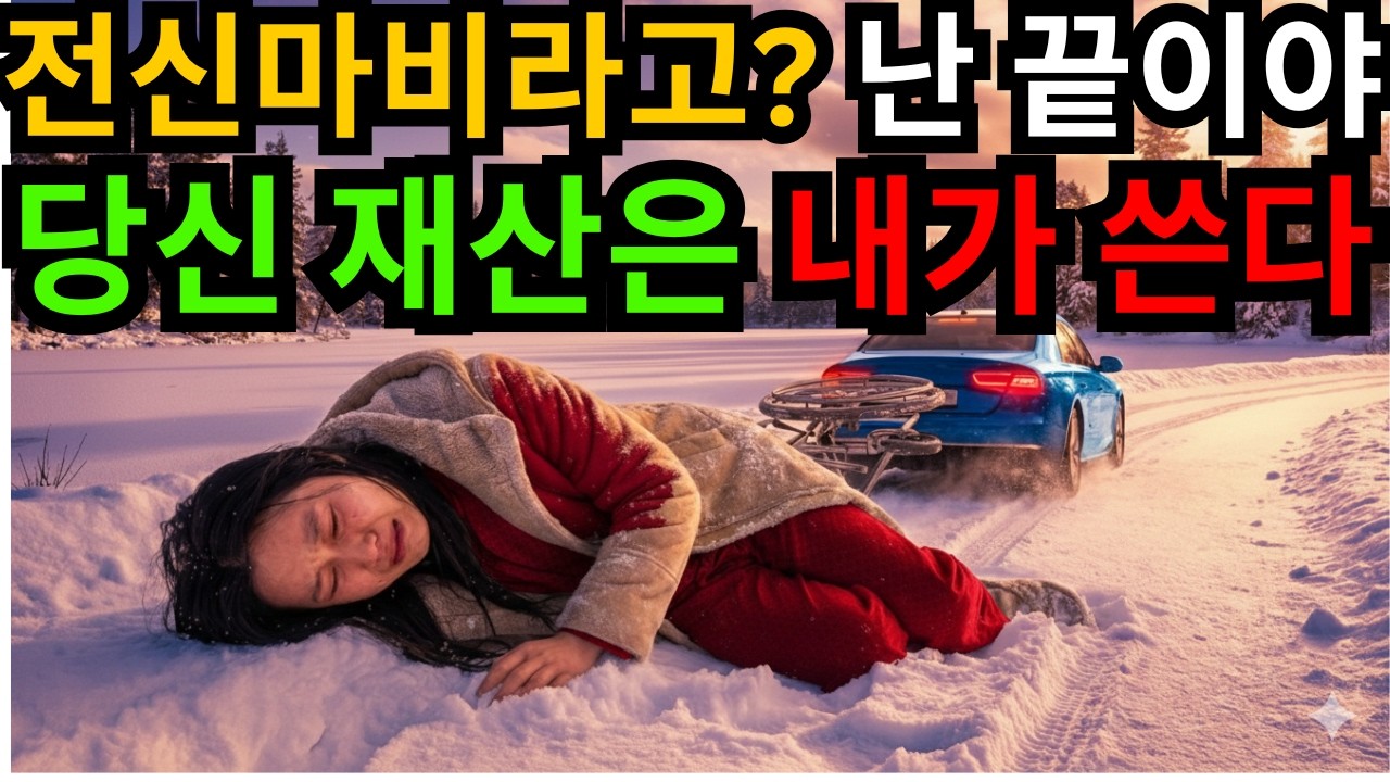전신마비 아내를 버린 남편과 시어머니, 며느리의 충격적 복수!