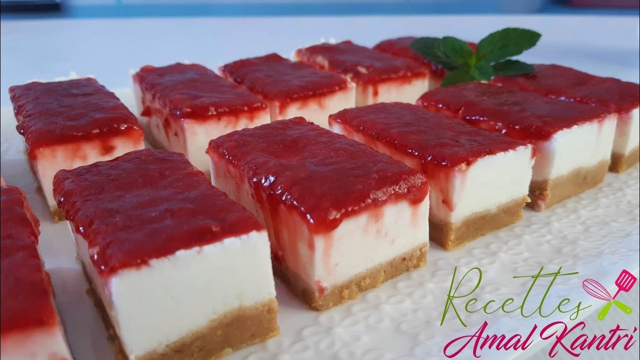 حلوى باردة رائعة سهلة وسريعة بدون فرن مذاقها مميز رائع لا يقاوم|فاخرة مع  انه مكوناتها جد بسيطة.روعة