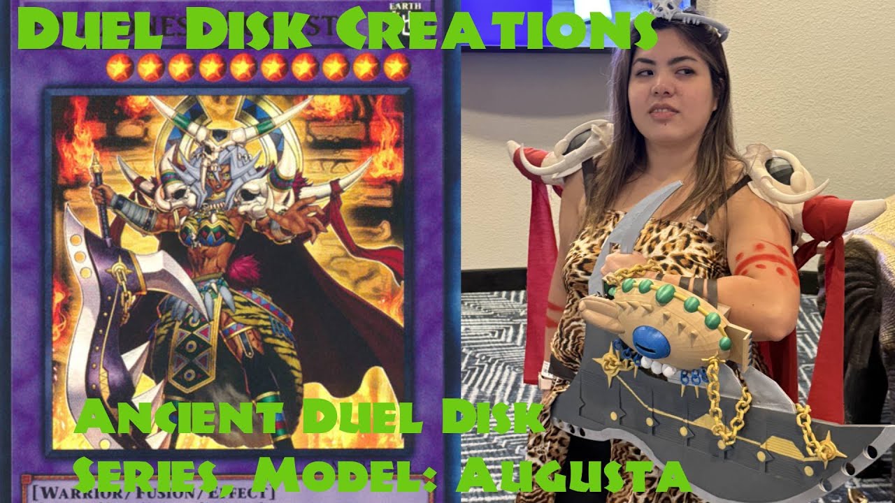 Custom Duel Disk Creations Episode 2: Amazoness Duel Disk