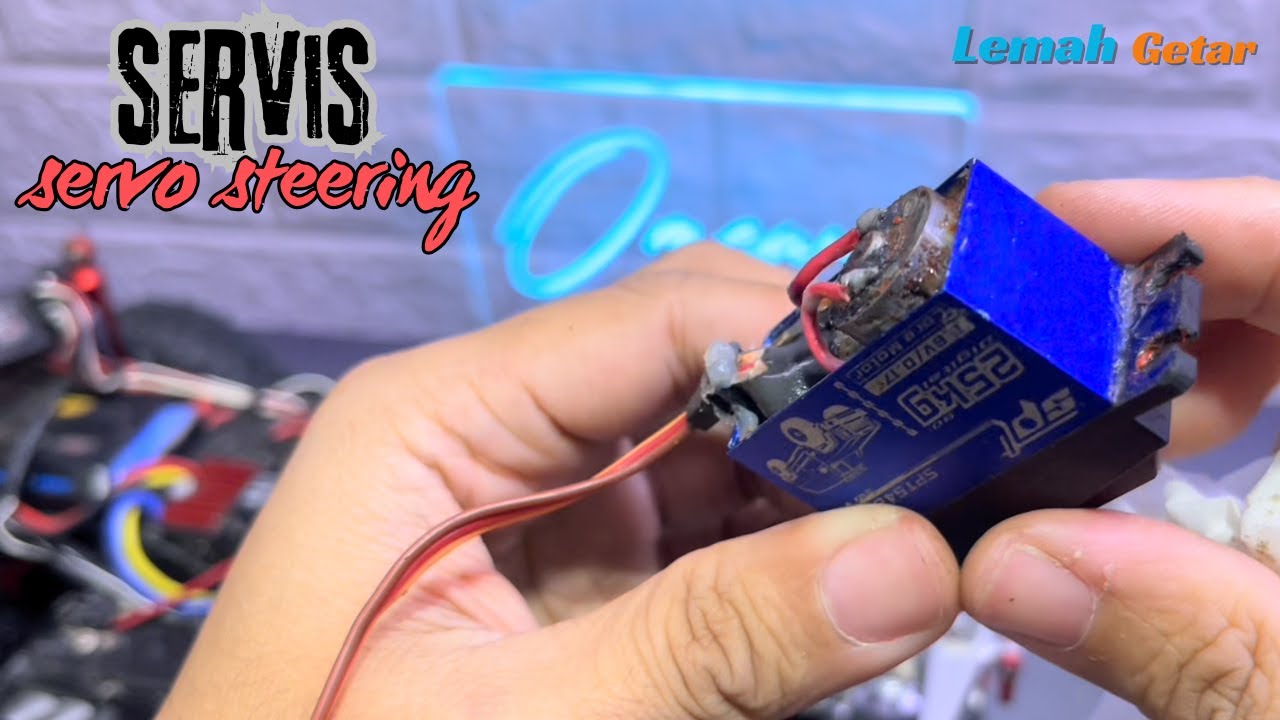 Servo lemah Letih lesu benerin aja yuk... II Servis maintenance servo steering RC adventure II Omewa