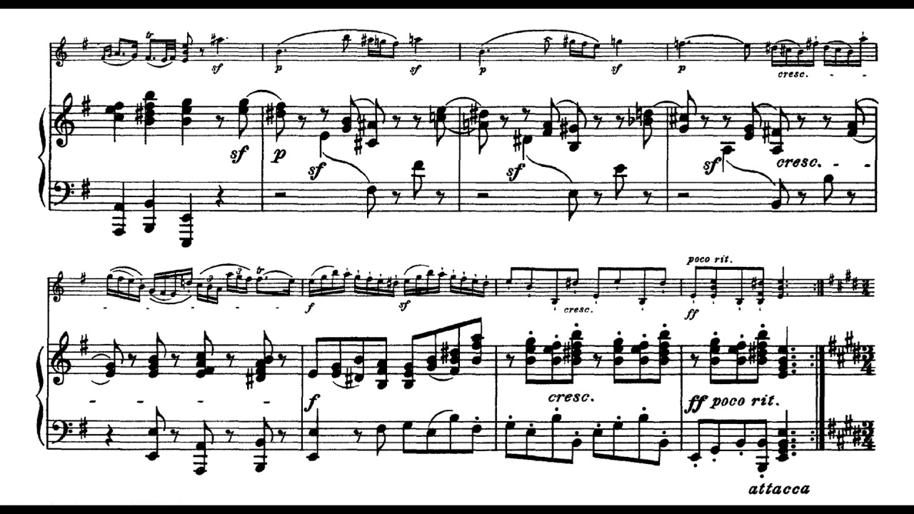 Veracini - Violin Sonata in E minor (piano accompaniment)