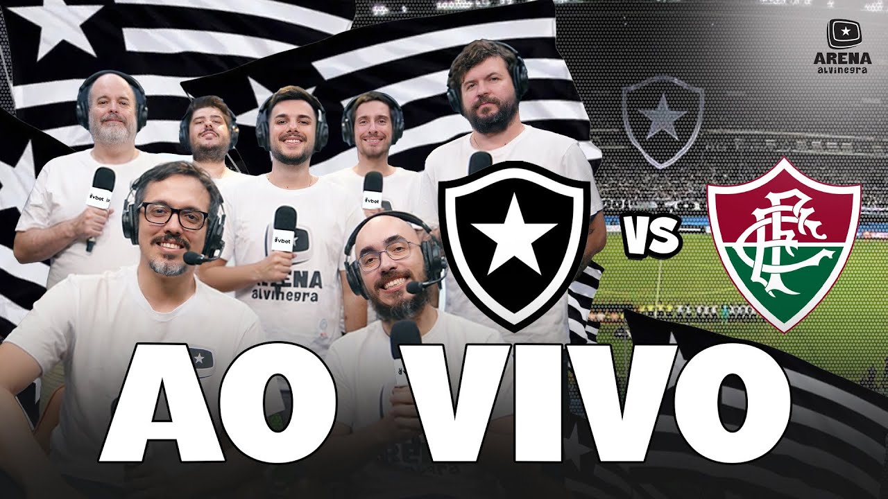 ⚽SUPER TRANSMISSÃO: BOTAFOGO X FLUMINENSE - CAMPEONATO CARIOCA