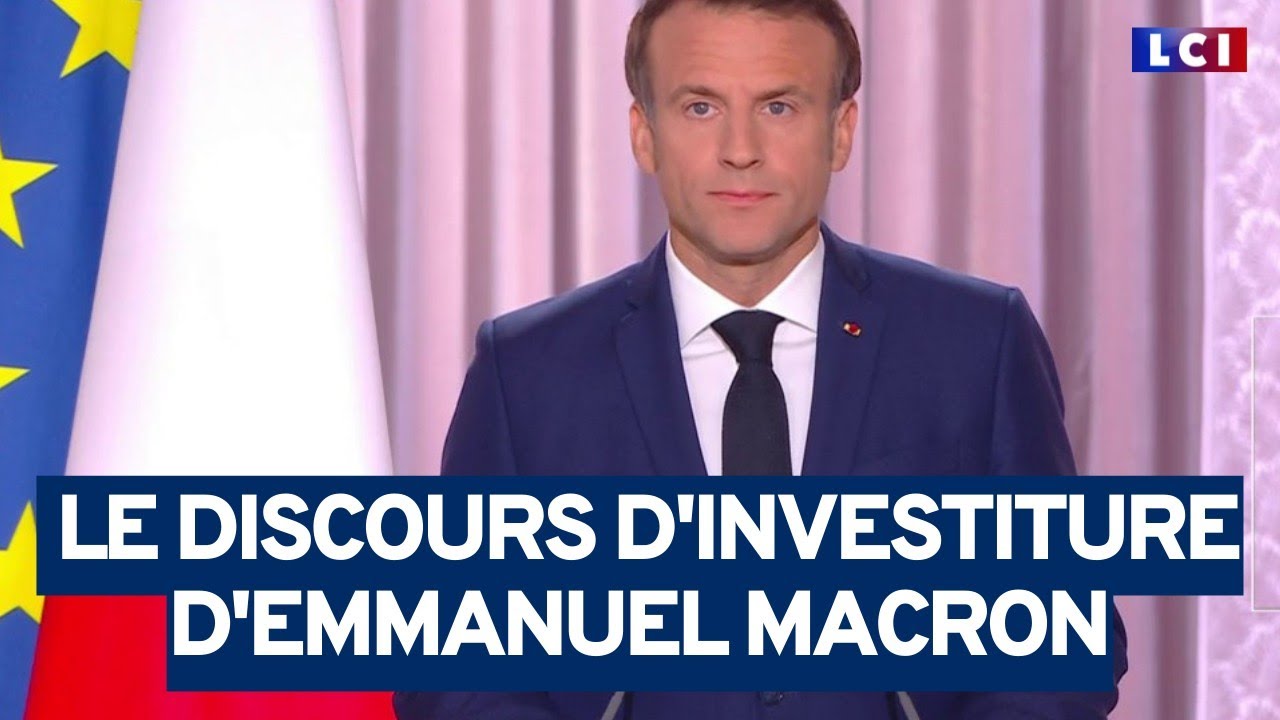 Le discours d'investiture d'Emmanuel Macron