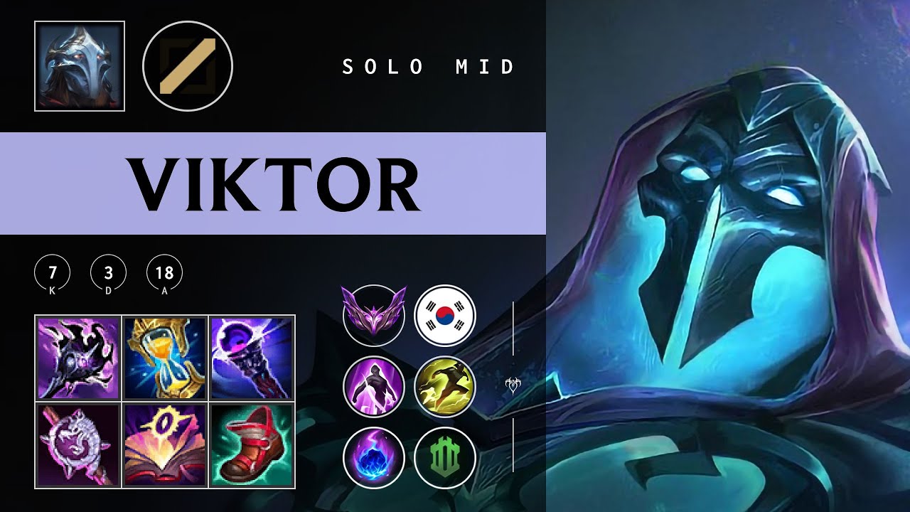 Viktor Mid vs Twisted Fate - KR Master Patch 25.23