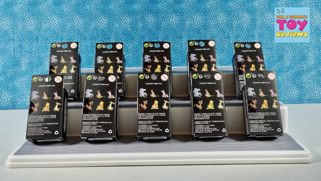 Disney Loungefly Winnie The Pooh Spring Flower Trading Collector Pins Unboxing | PSToyReviews