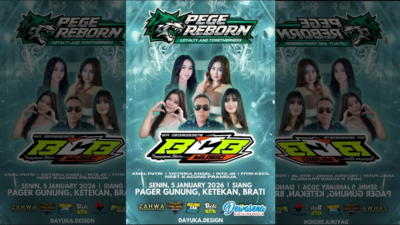 🔴LIVE BCB MUSIC | HAPY PARTY " PEGE REBORN " 5 JANUARI 2026 PAGER GUNUNG KATEKAN BRATI |FAHRI AUDIO