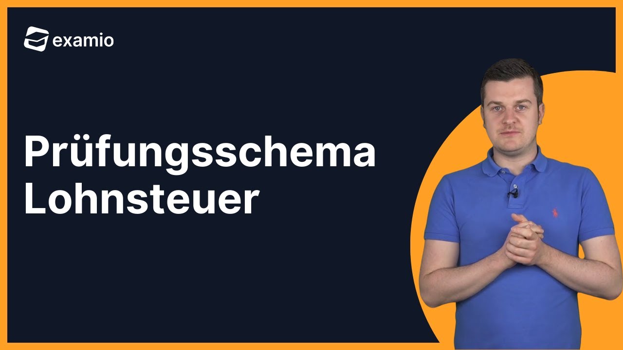Lohnsteuer | Pr&uuml;fungsschema