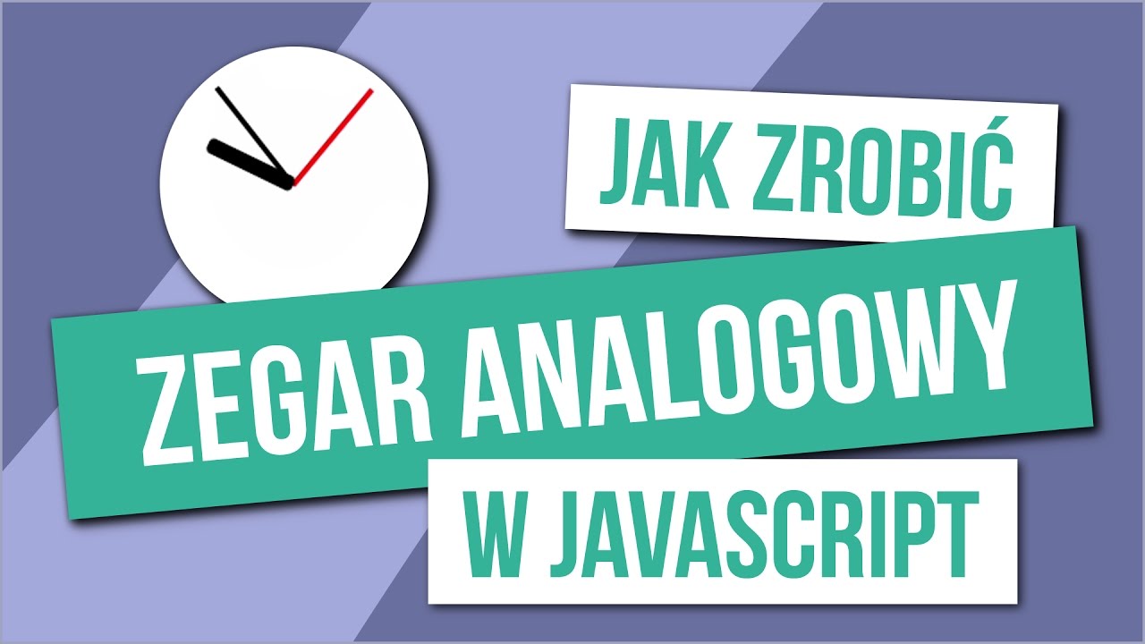 Zegarek analogowy