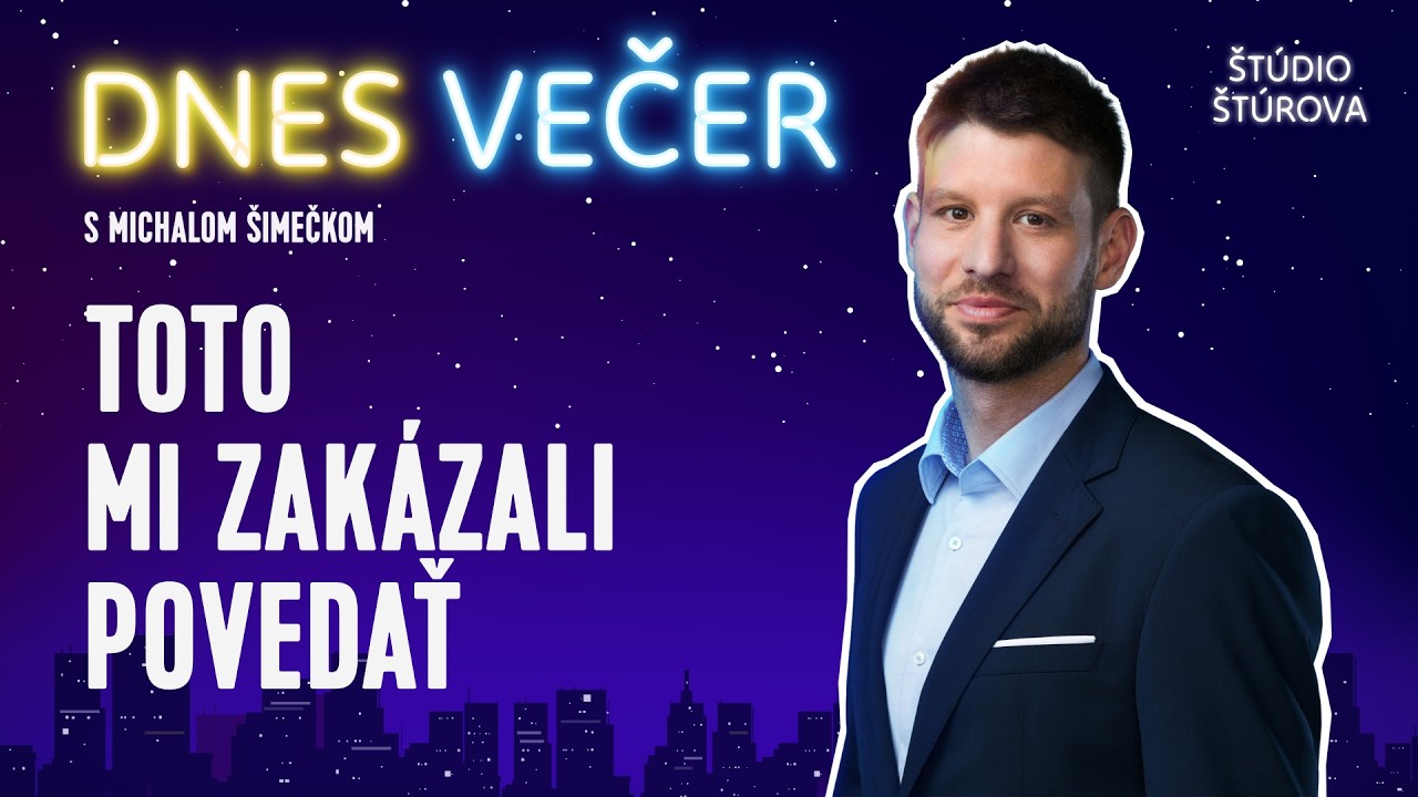 Dnes večer s Michalom Šimečkom #16 | Aká krajina, taký Times Square