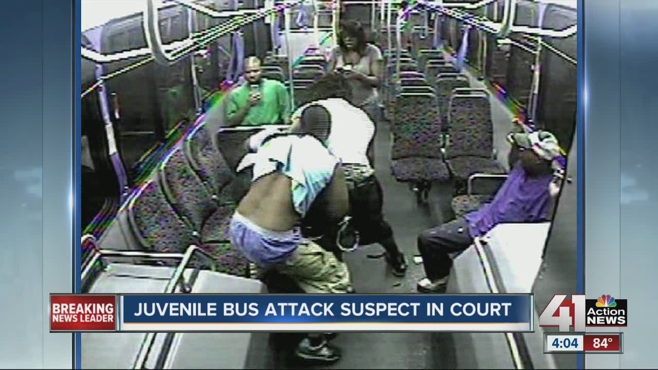 14-year-old suspect in ATA bus attack appears in court