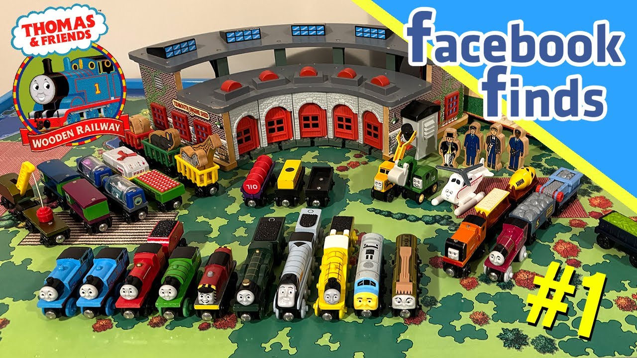 Big Thomas Wooden Railway Lot! | Facebook Finds Episode 1