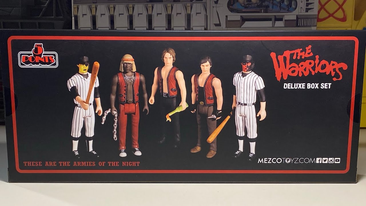 Mezco The Warriors 5Points Deluxe Box Set !!!