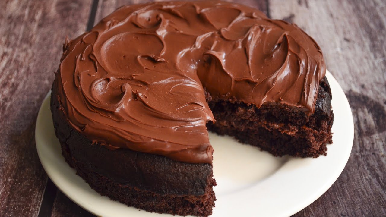 The Best CHOCOLATE CAKE | Eggless, Dairy Free, Vegan