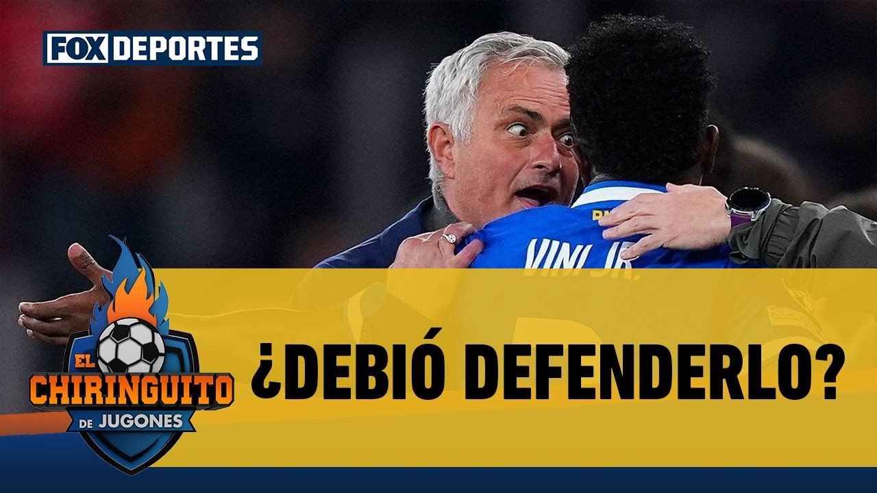 La postura de MOURINHO, ¿debió defender a VINÍCIUS tras lo sucedido en CHAMPIONS? | El Chiringuito