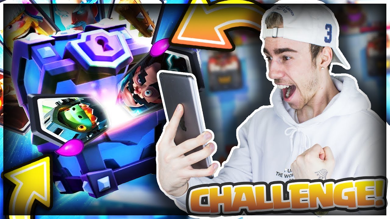 SUPER MAGISK KISTE CHALLENGE! VI FÅR LEGENDARISK! KNUSER VALDE - NORSK CLASH ROYALE