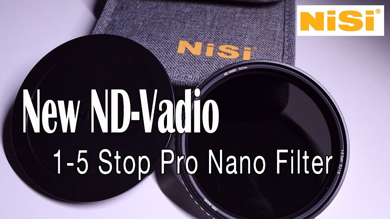 New NISI True Colour ND-Vario 1-5 stop filter