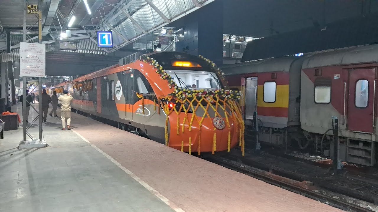 Howrah-Kamakhya Vande Bharat Sleeper | Inaugural Run | #railwaycontent #publictransport 