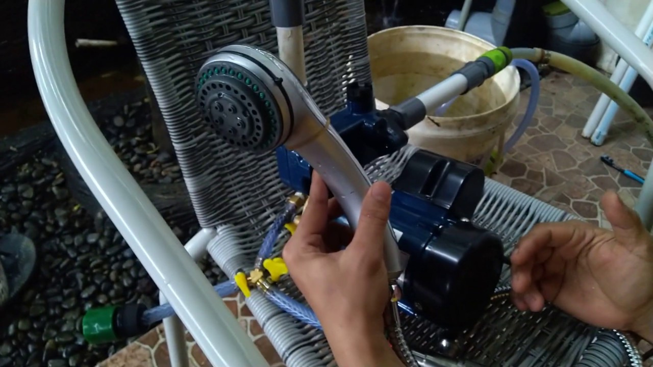 Pompa Sumur Dangkal Low Watt Buat Penguat Shower Supaya Deres Bisa??? Simak Hasil Uji Cobanya ya