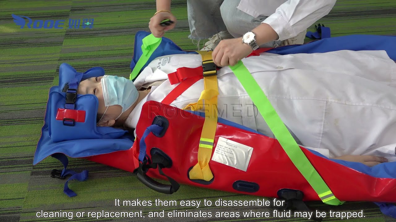 EA-11A02 Ambulance Soft Vacuum Air Pump Mattress Stretcher for Outdoor Rescue