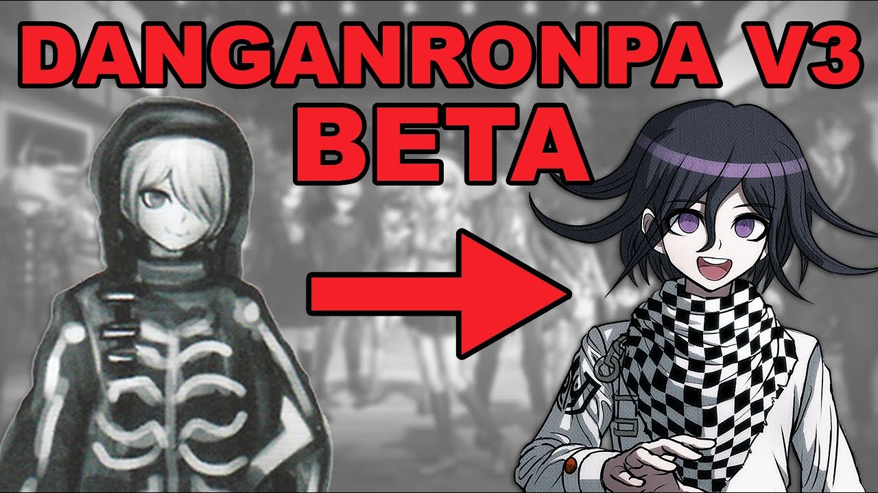 Дизайн бета-версии Danganronpa v3!