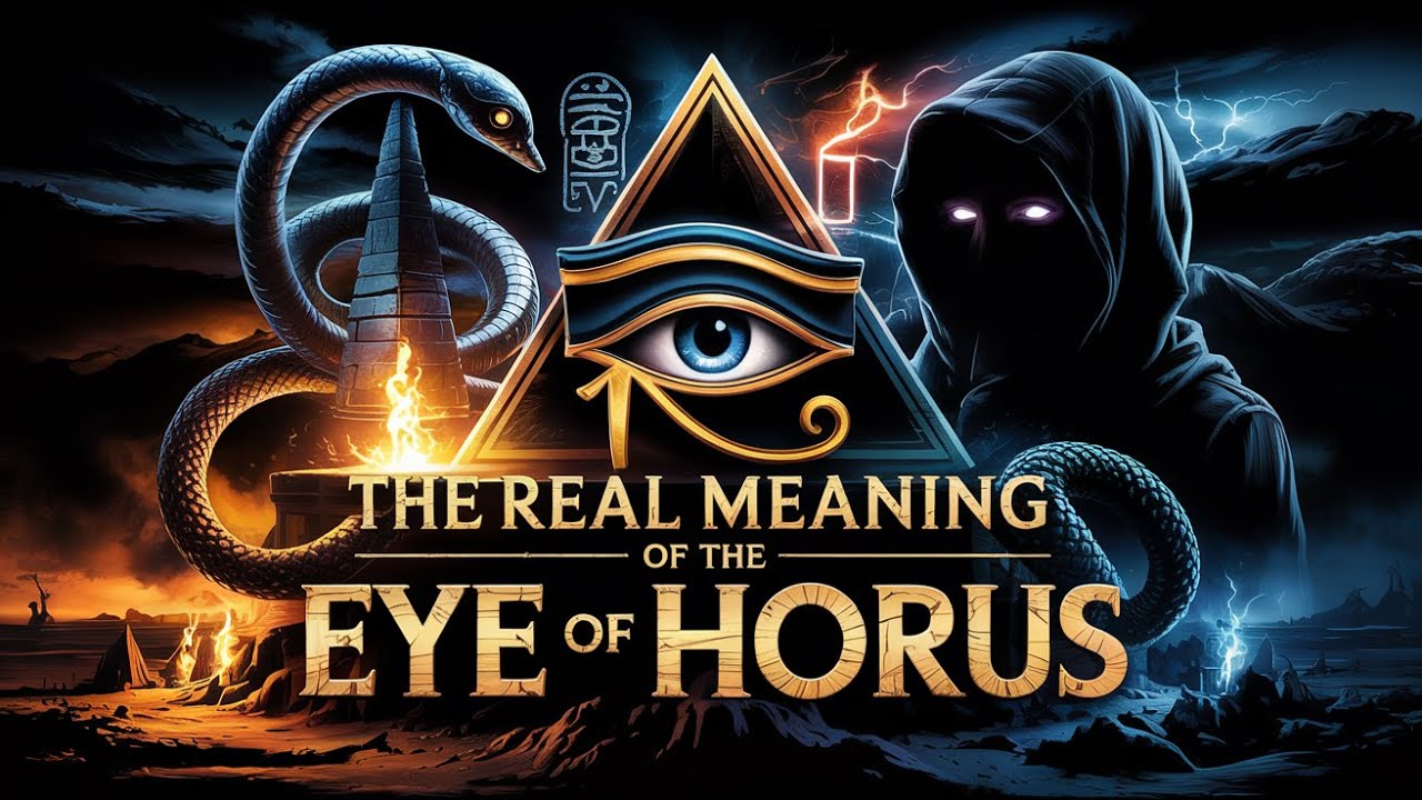 THE REAL MEANING OF THE EYE OF HORUS, THE ALL SEEING EYE, AND OTHER OCCULTIC SYMBOLS.