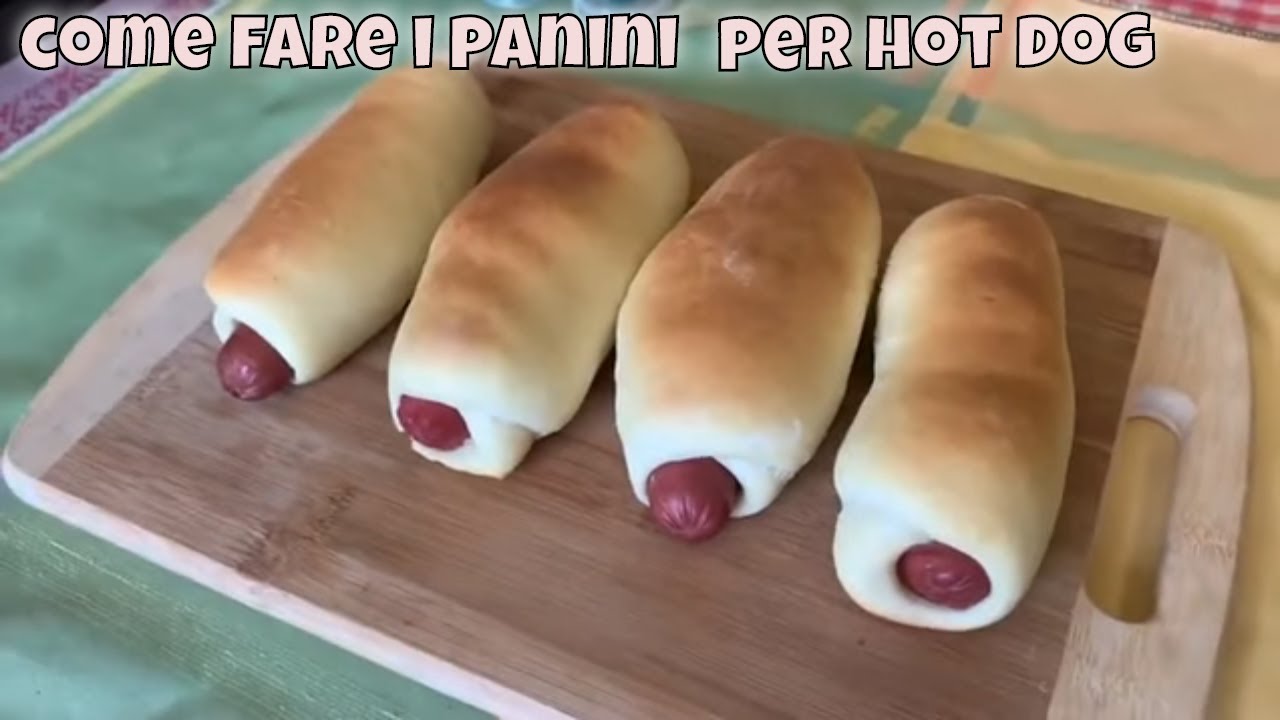 COME    FARE I PANINI PER HOT DOG