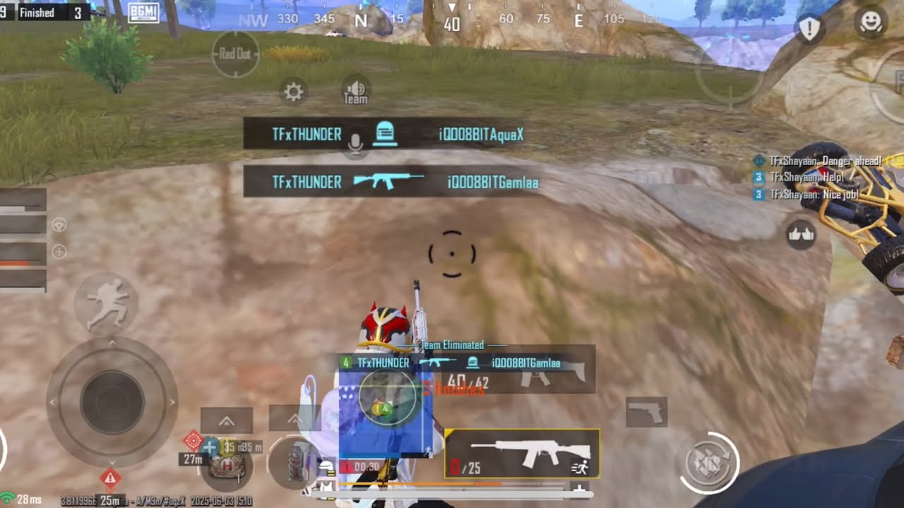 QUALIFIED FOR BMPS 2025 ROUND 3🥶🔥| TFxTHUNDER | HIGHLIGHTS #11