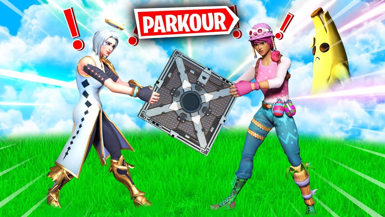 *1 CHECKPOINT DEATHRUN* PARKOUR IMPOSIBLE FORTNITE PARKOURS