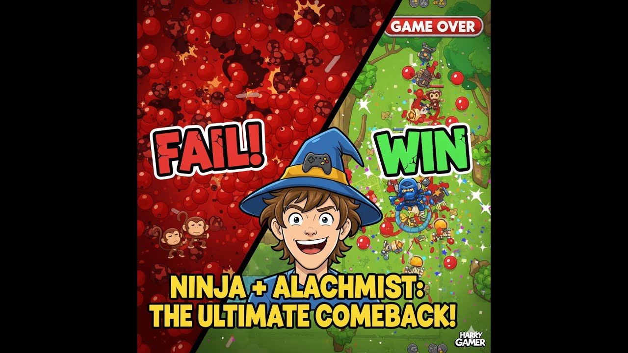 BTD6: The ONLY Defense You Need (Ninja + Alchemist Showcase)