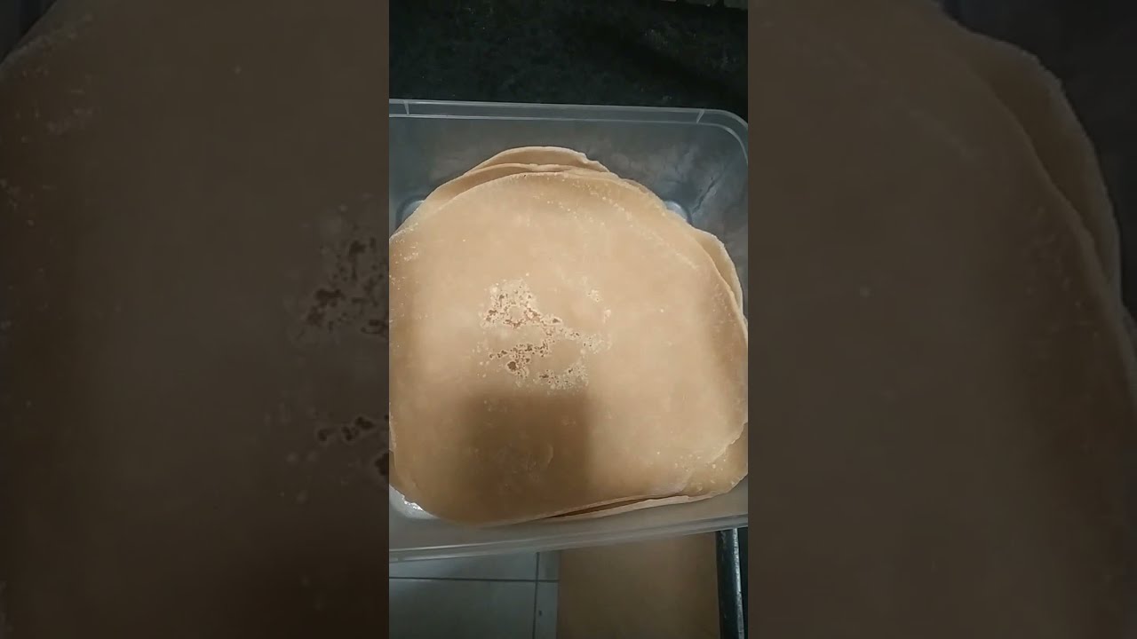 Homemade frozen chapati | roti | parata recipe