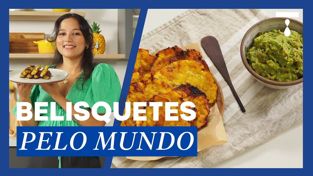 COMIDAS PELO MUNDO: FRANGO SATAY, GUACAMOLE E PATACONES COM A CLARISSE | O Que Tem Pra Hoje?
