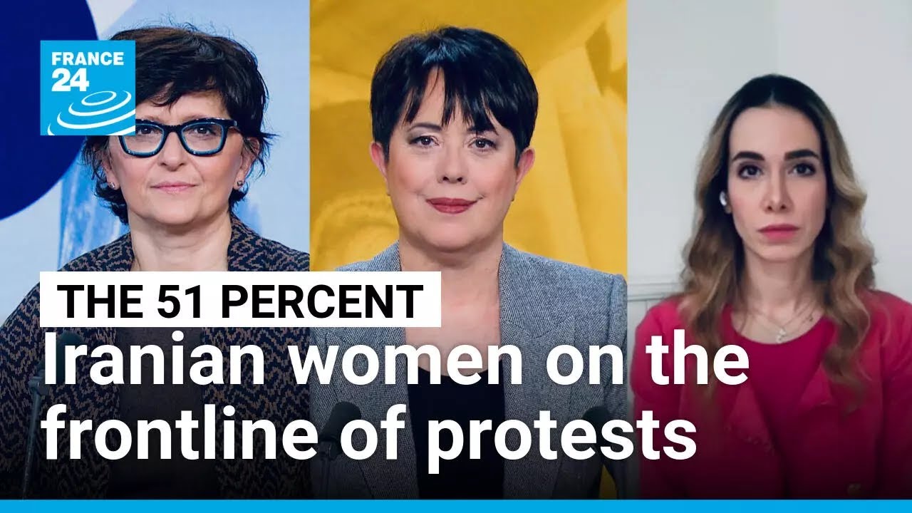 Iranian women on the frontline of protests &bull; FRANCE 24 English