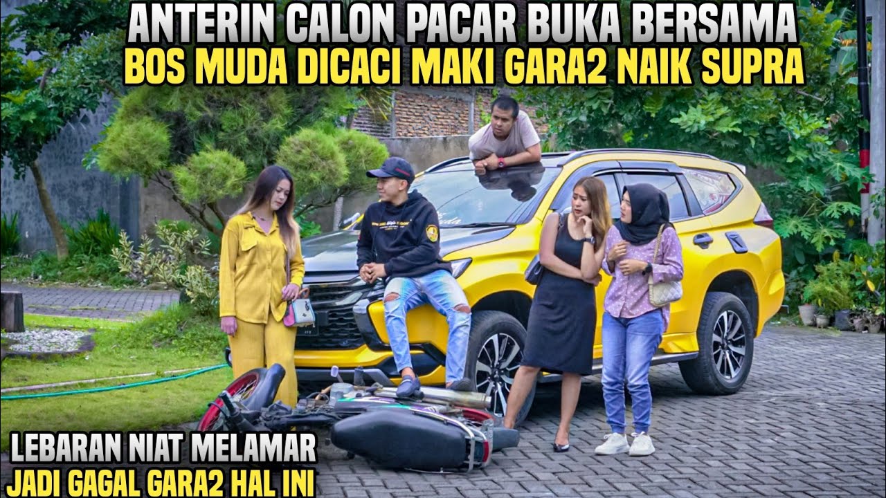 NIAT ANTERIN CALON PACAR BUKA BERSAMA NAIK SUPRA BOS MUDA MALAH DICACI MAKI TEMAN2NYA!! Tapi ada apa