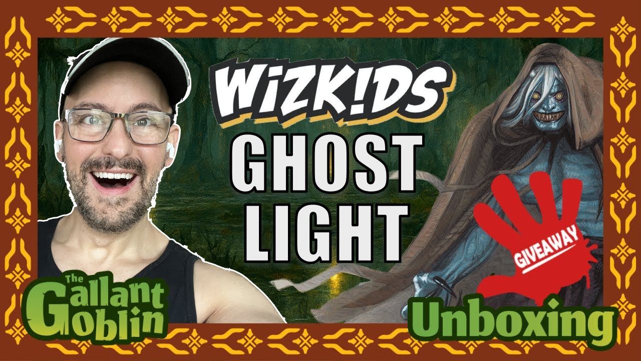 Ghost Light Unboxing - Icons of the Realms - WizKids Pre-painted Minis