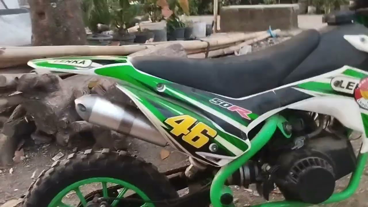 motormini tida lamsam digas mati##minitrail #motormini #minigp #pocketbike