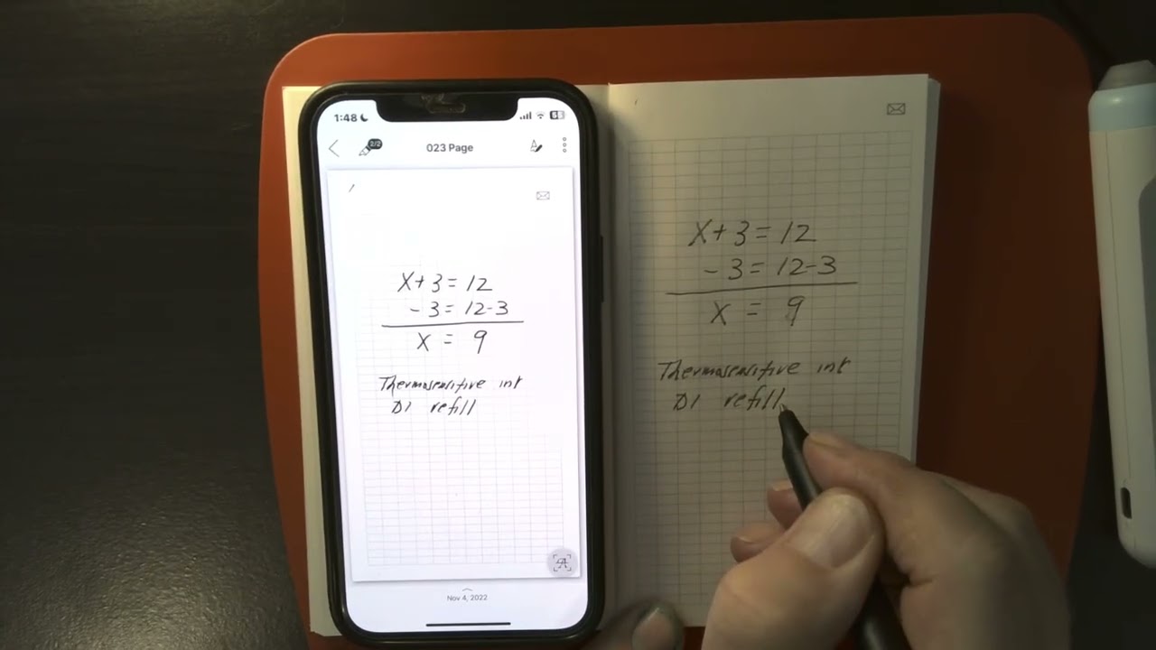 Using the Neo Smartpen Eraser