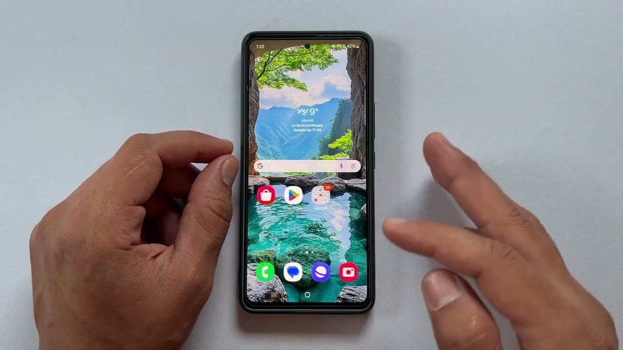 Como Activar y Desactivar el Teclado Por Voz en Samsung Galaxy A56