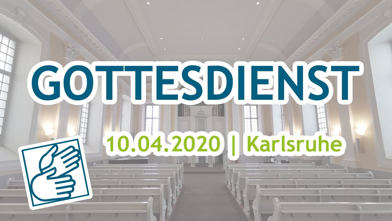 GOTTESDIENST AN KARFREITAG IN DEUTSCHER GEBÄRDENSPRACHE DGS