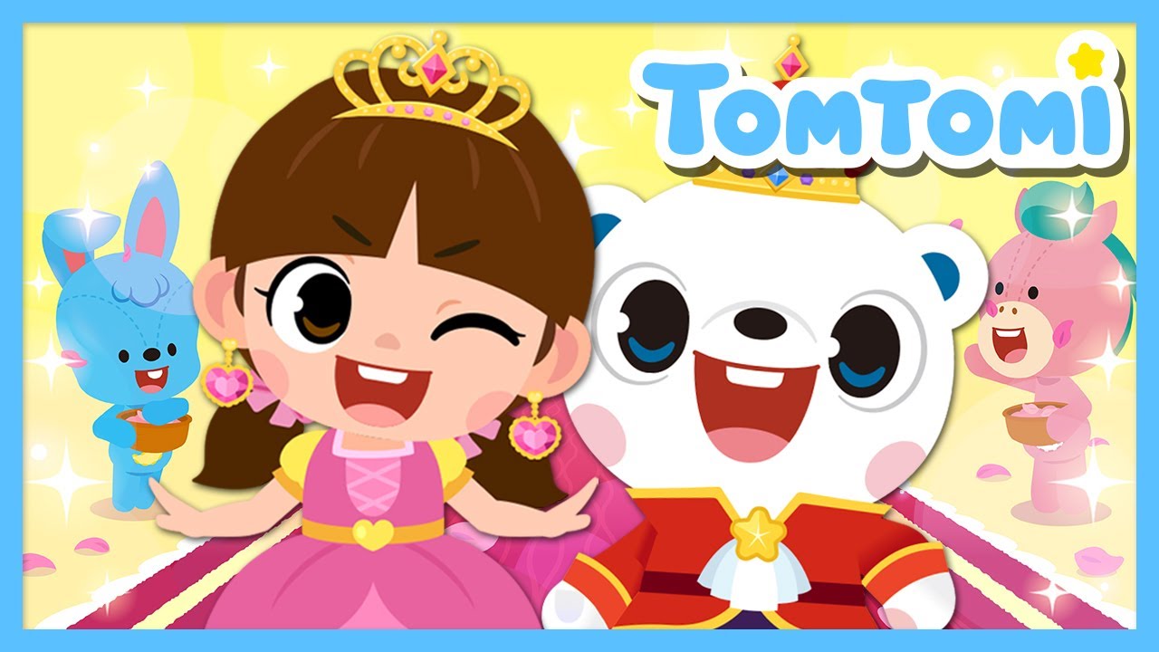 I'm a Real Princess👑✨ | It's hard being beautiful! | Princess Song | Kids Song | TOMTOMI