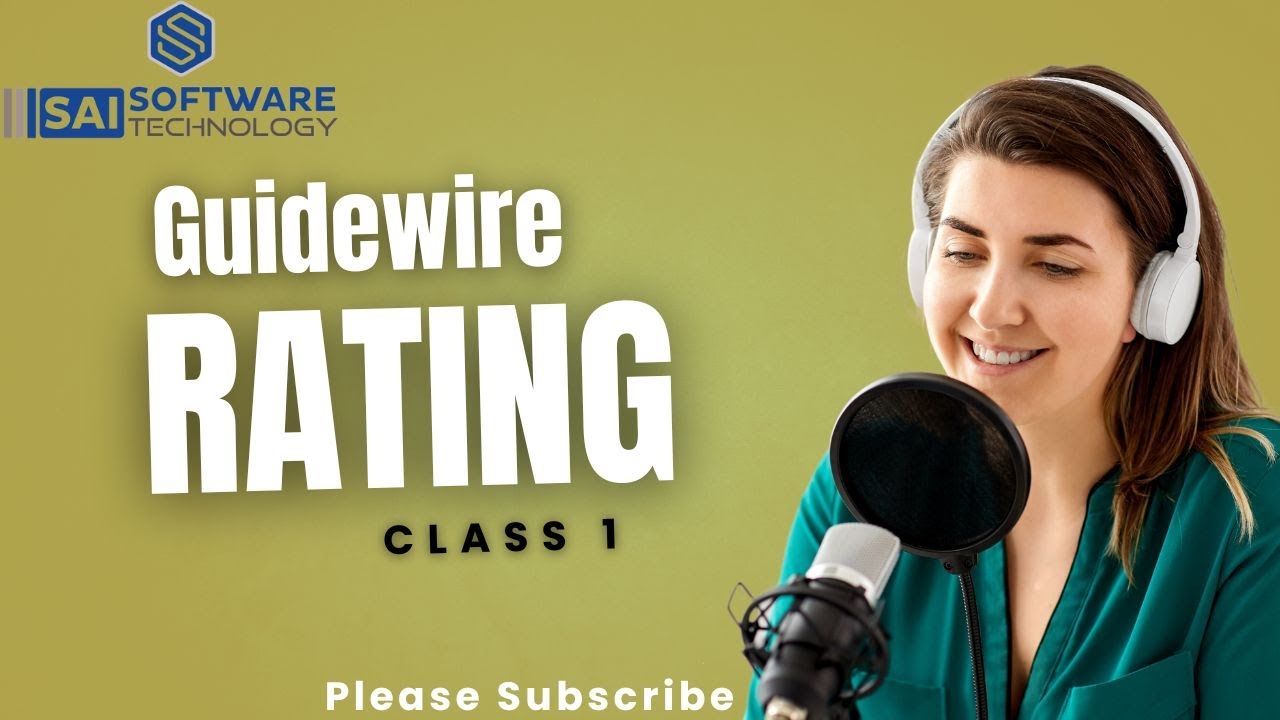 Курс разработчика Guidewire Rating, занятие 1