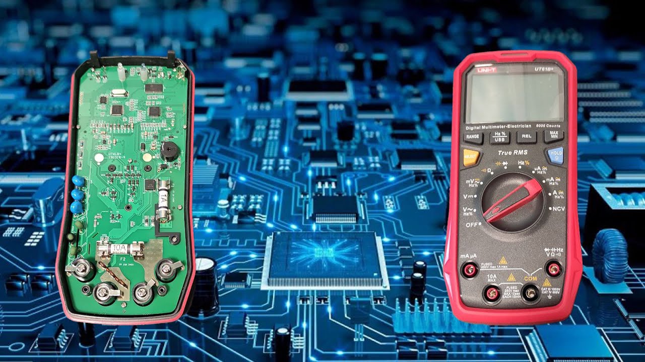 Checking what's inside in UNI-T Ut61b Ut61d Ut61e Plus Multimeter