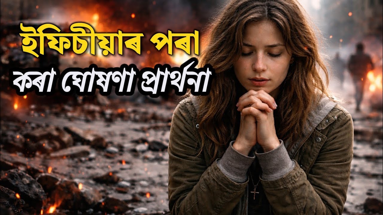 ইফিচীয়াৰ পৰা কৰা ঘোষণা প্ৰাৰ্থনা