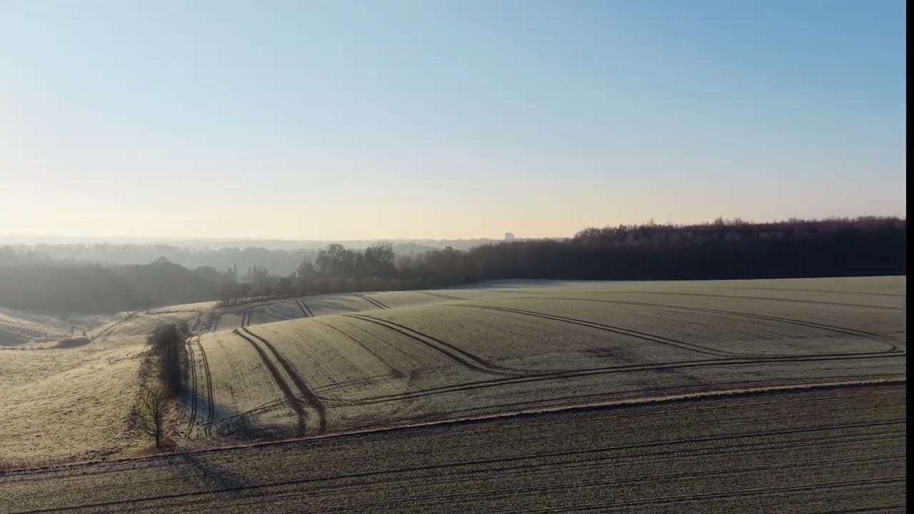Morning drone flight with stunning views on Düsseldorf #drone