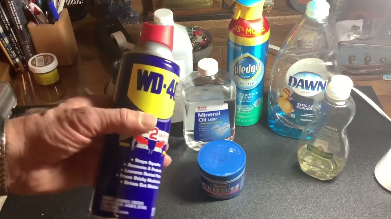 American Flyer Maintenance: Cleaning Materials