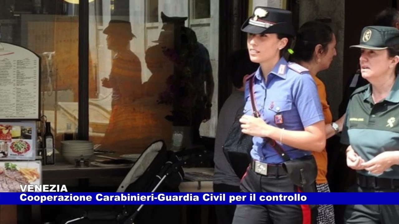 Venezia. Cooperazione Carabinieri e Guardia Civil per il controllo del Territorio 03.07.2023
